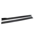 Maxbell Universal Side Skirts Rear Side Skirt Winglets Diffusers for Civic Carbon Fiber 200cm Online now