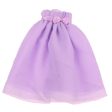 Maxbell 1 6 Scale Chiffon Strapless Dress Skirt for Blythe Azone Licca Doll purple For Sale