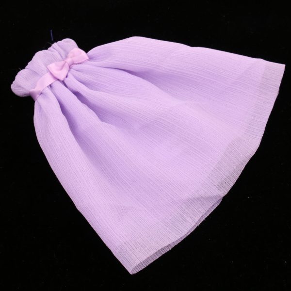 Maxbell 1 6 Scale Chiffon Strapless Dress Skirt for Blythe Azone Licca Doll purple For Sale